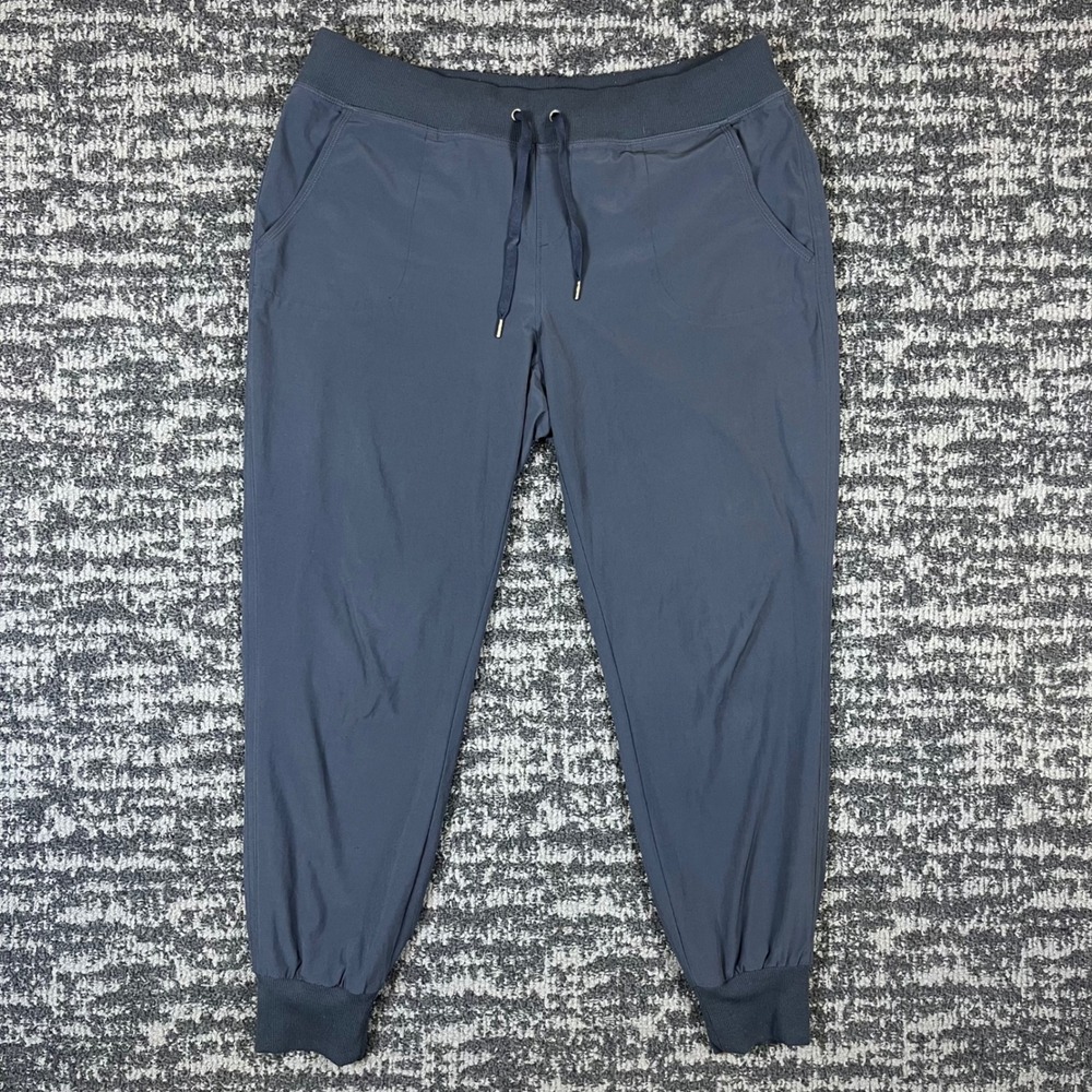Athleta Joggers Womens 8 Trekkie Lined Gray Recycled Stretch Hiking Pants